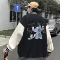 thumbnail image 4 of Sudadera con capucha de Disney para hombre y mujer, chaqueta de béisbol de los años 90, Y2k, sudadera para niño y niña, chaquetas Harajuku, ropa de calle, abrigos universitarios, 4 of 5