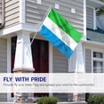 thumbnail image 6 of (2 pack) Anley 3x5 feet Sierra Leone flag - Sierra Leonean Flags, 6 of 7