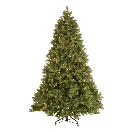 National Tree Feel Real 7.5 Ft. Fake Douglas Fir Christmas Tree w/ Clear