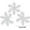 C, variant on 6PCS Christmas Snowflake Ornaments, Large Glitter Snowflakes Hanging Decorations, Plastic Xmas Pendants DIY Crafts for Wedding Home Party Holiday Christmas