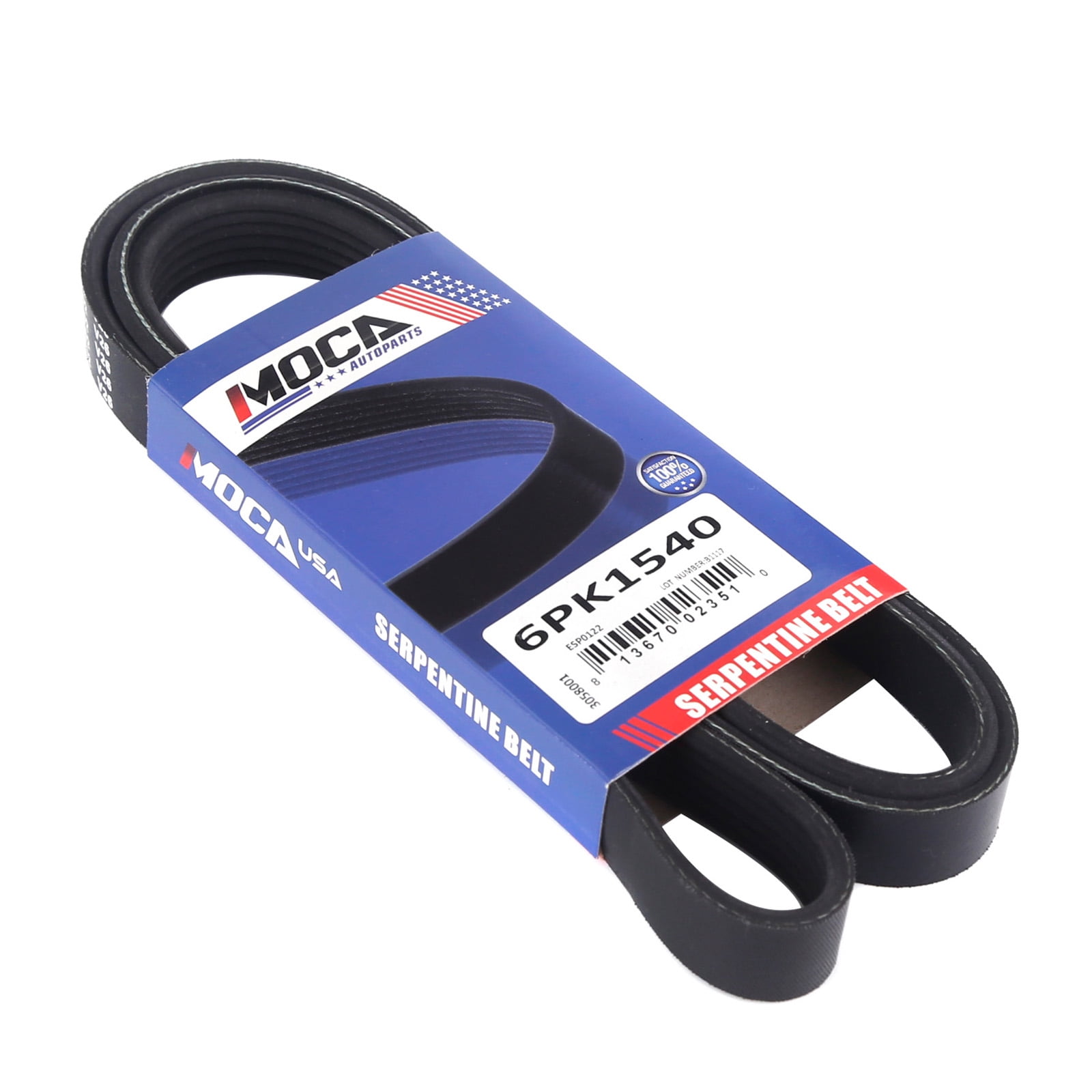 MOCA AUTOPARTS Serpentine Drive Belt Component Kit w/o AC Fit for 1998-2008 Toyota Corolla 1.8L & 2000-2005 Toyota Celica 1.8L & 2003-2008 Toyota Matrix 1.8L & 1998-2000 Chevrolet Prizm 1.8L