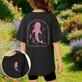 thumbnail image 2 of Girls Casual Short Sleeve T Shirt Crewneck Printed Top Clothing Graphic Tees, 2 of 6
