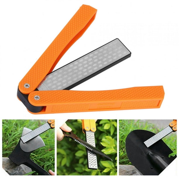How to use orange ninja Adjustable Angle knife sharpener? 