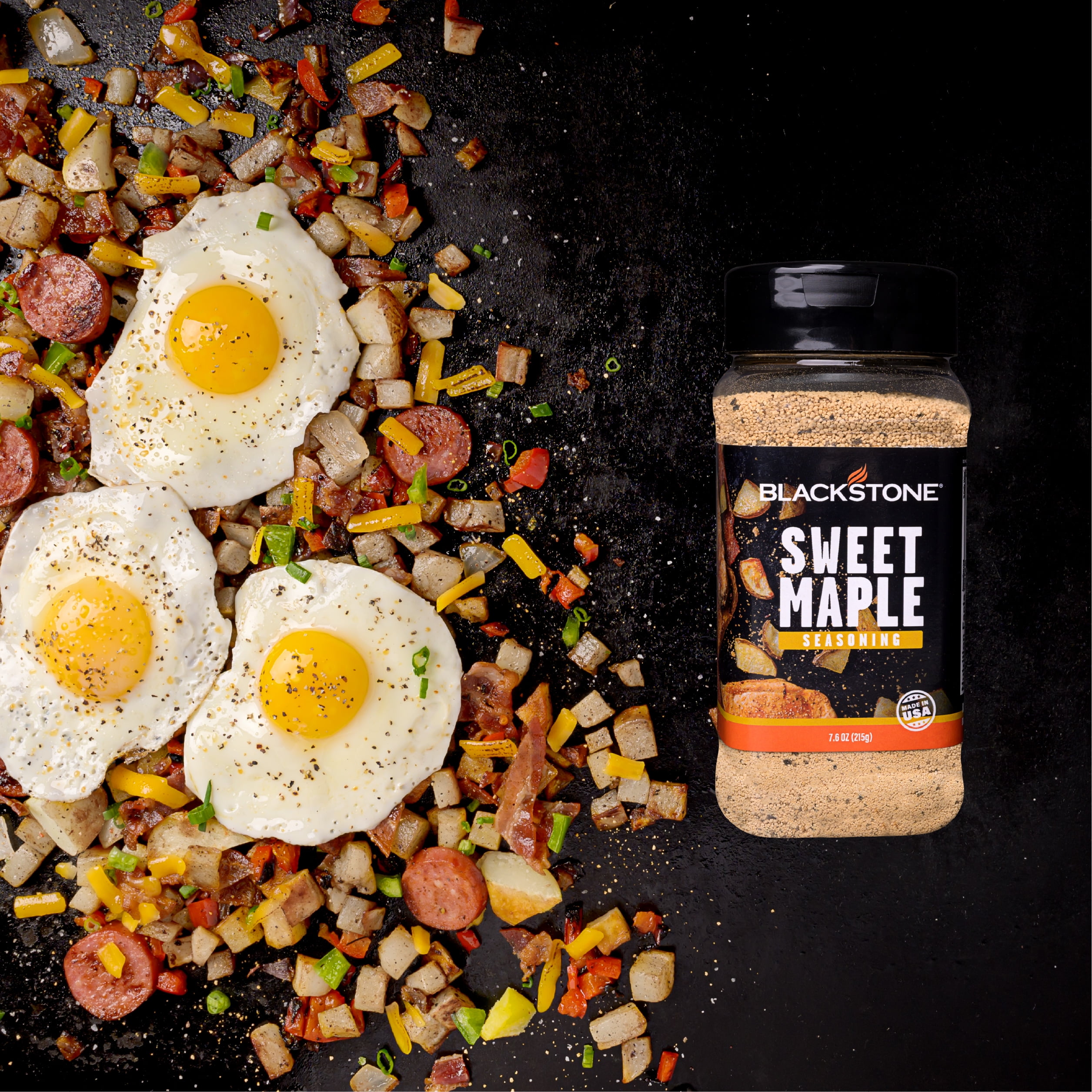 (2 pack) Blackstone Sweet Maple Savory Dry Mix Seasoning, 7.6 oz - Gluten-Free