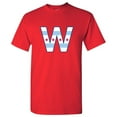thumbnail image 2 of City of Chicago Flag W Mens T-Shirt - Small - Red, 2 of 6