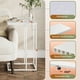 thumbnail image 5 of Mesa auxiliar WLIVE en forma de C blanco cremoso 39x29x63 cm, 5 of 7