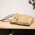 thumbnail image 4 of Cesta de almacenamiento tejida a mano para el hogar Cesta con asa de cuerda de cáñamo tejida a mano Cesta tejida a mano, 4 of 5