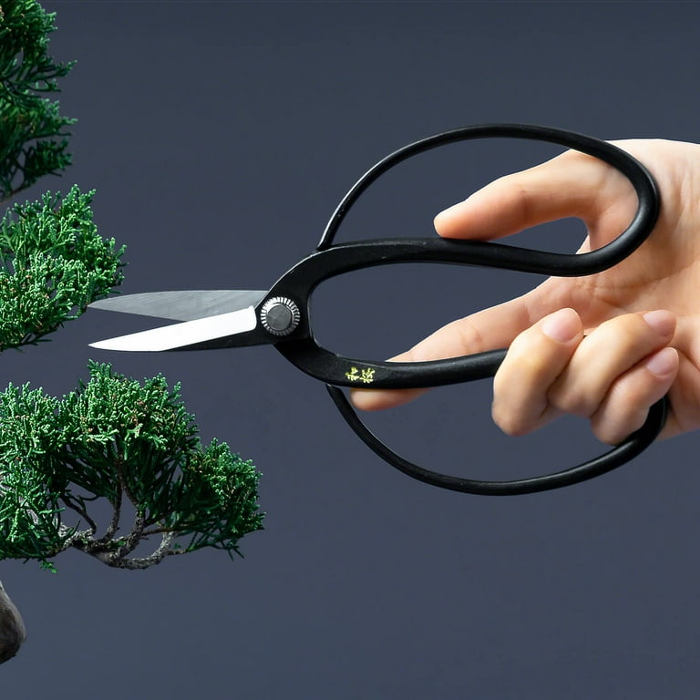 Wazakura Yasugi Steel Made in Japan Traditional Bonsai Scissors 7"