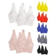 thumbnail image 2 of Sujetador de encaje de 2 piezas para mujer, sin aros, Tops cortos suaves Irfora Ropa interior de mujer, 2 of 4