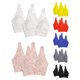 thumbnail image 4 of Sujetador de encaje de 2 piezas para mujer, sin aros, Tops cortos suaves Abanopi Ropa interior de mujer, 4 of 6