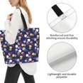 thumbnail image 3 of Disketp Colorful Jellyfish Bolsa Tote Estampada para Mujer, Bolso de Hombro y de Mano para Compras y Viajes, 3 of 8