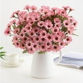thumbnail image 5 of Lksixu Realistic Daisy Plastic Flowers Decoration, Chamomile Artificial Flowers No Fade Faux Plastic Plant Bouquet Chrysanthemum Floral Picks Wedding Vase Filler Spring Decor Gifts for Mother's Day, 5 of 7
