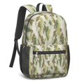 thumbnail image 2 of 17 Inch Lightweight Backpack,PVC Waterproof Oxford Fabric, Ergonomically Designed, with Large Capacity, Camouflage Print, 2 of 5