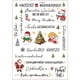 thumbnail image 1 of Vela de Navidad Ganfancp Muñeco de Nieve Pegatina de Agua Decoración Luz 1X Pegatina, 1 of 2