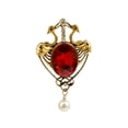 thumbnail image 1 of Rhinestone Elegante Crane Broche Ramillete Pin Solapa Pin Camisa Bisutería Sunnimix Broche, 1 of 8