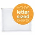 thumbnail image 4 of Pendaflex Poly Zip Envelope, Letter Size, Assorted, 5-Pack, 4 of 9