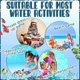 thumbnail image 5 of Gems for Kids, Colorful Jewelry Set with Treasure Box # Summer Underwater Acrylic Gems Set Birthday Party Decoration, 5 of 6