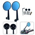 thumbnail image 4 of Cnc Motorcycle Electric Mirror Round Side Rearview Mirror For Honda For Kawasaki Anti-fall Folding Round Mirror, 4 of 5