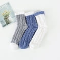 thumbnail image 3 of American Trends Fuzzy Socks for Women Warm Winter Slipper Socks Soft Casual Sleeping Socks Cozy Crew Socks, 3 of 5