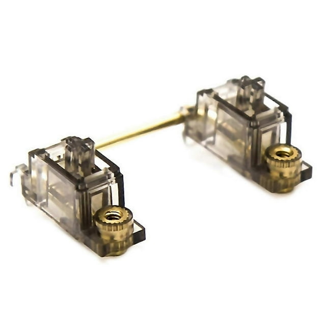 For Parent Plated Plate Mounted Stabilizer For Mechanical Keyboard Plate Crafted With Attention Gold