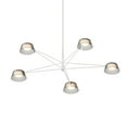 thumbnail image 6 of Sonneman 2035.17 Ray 45" Wide Led Round Chandelier - Grey, 6 of 6