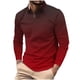 thumbnail image 2 of Blusa y camisa de manga larga con cuello vuelto para hombre, informal, con cuello vuelto, estampado, para fitness, deportiva, de manga larga, de poliéster, 2 of 5