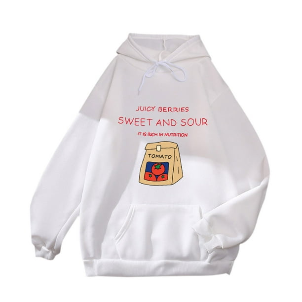 Gibobby Sudaderas para mujer, Sudadera con capucha para mujer, Sudadera con capucha Graphic(Blanco,XG)