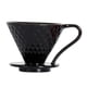 thumbnail image 4 of Taza de filtro de café, gotero de café, portátil, de infusión lenta, de cerámica, reutilizable. Pequeño negro, 4 of 9
