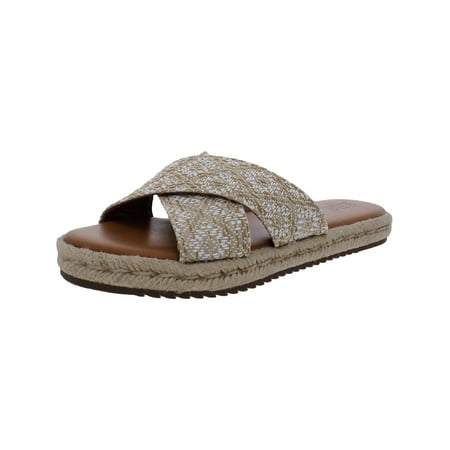 

A.N.A. Womens Berkely Espadrille Flats Slide Sandals