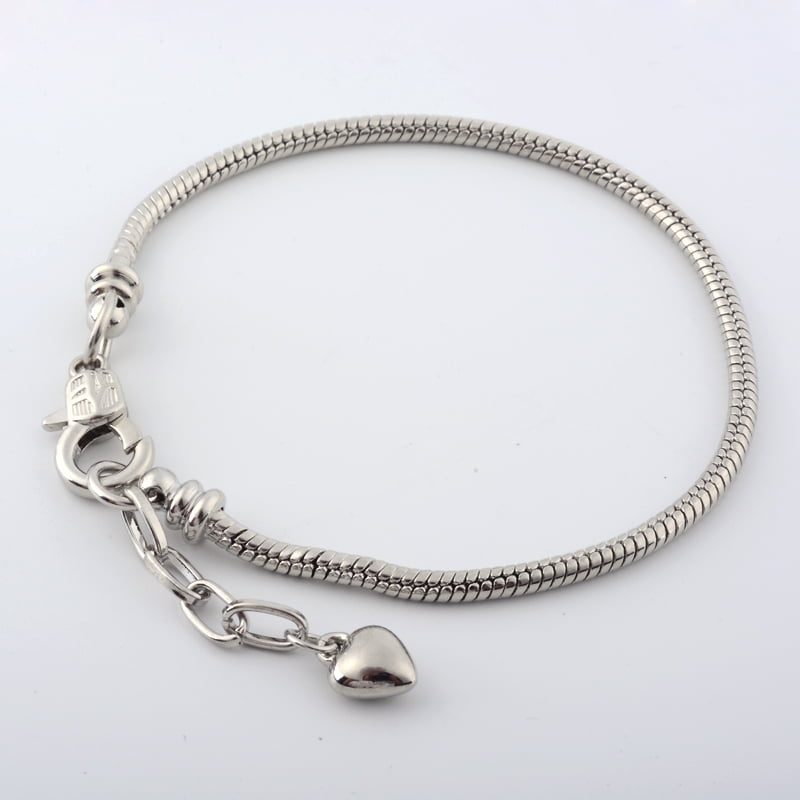 1pcs apple European Charm Bead Fit 925 Silver Necklace Bracelet Chain Pendant 
