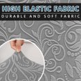 thumbnail image 3 of Eurhowing Jacquard Stretch Sofa Slipcover 2-Piece, Textured Couch Cover for Armchair, Washable Pet & Kid Friendly Furniture Protector, Light Gray, 3 of 8