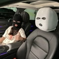 thumbnail image 7 of Sinyiin Theft Obstacle Car Headrest Cover Balaclava Design Holiday Vehicle Accessory, 7 of 7