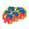 thumbnail image 6 of Big Mo's Toys Puzzle Erasers - Individually Wrapped Goody Bag Party Favor And Stocking Stuffers Pencil Eraser - 6 Balls And 6 Cubes, 6 of 7