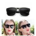 thumbnail image 3 of TOP-MAX PC Classical Sunglasses, Block Solar Radiation, Retro Fashion Accessories for Women (2pcs, Royal Blue), 3 of 7