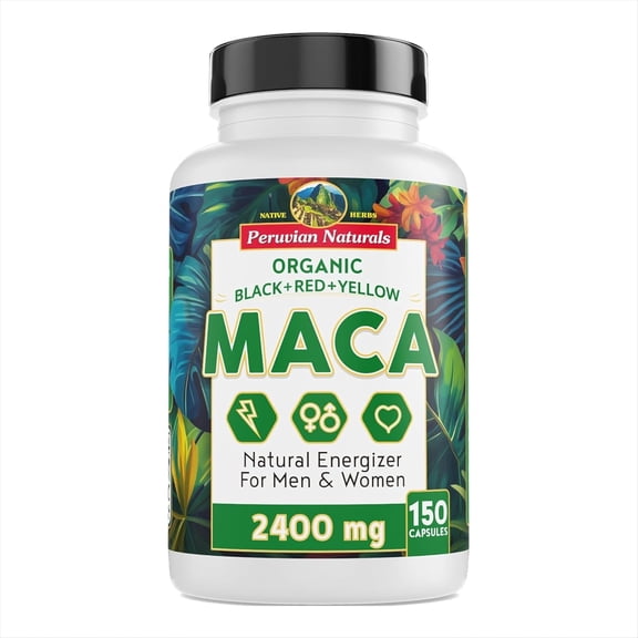 Maca Root Capsules for Men & Women - 150 Capsules