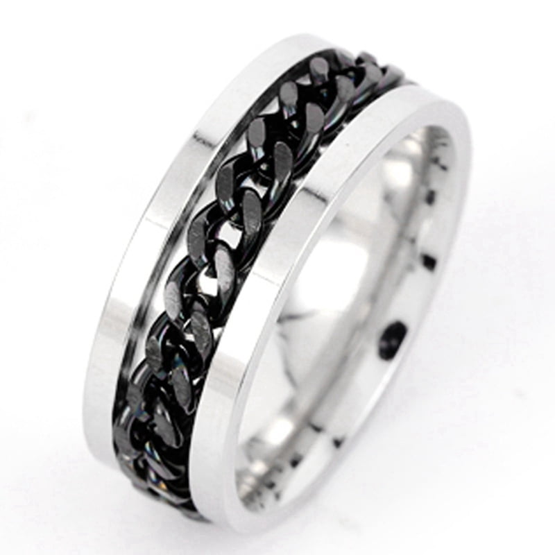 Anillo Giratorio Antiestrés Ajustable Con Circonita – Joya Elegante De Cobre Para Calmar La Ansiedad, Regalo Para Hombres Y Mujeres En Cumpleaños O Fiestas
