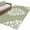 Green, variant on Baroque Grey Bathroom Mat 2x3 FT, Non Slip Small Kitchen Mat, Vintage Damask Classic Floral Washable Soft Backed Front Door Throw Rug Non-Shedding Indoor Outdoor Doormat for Entryway Sink