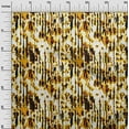 thumbnail image 2 of oneOone Georgette Viscose Yellow Fabric Animal Skin Craft Projects Decor Fabric Printed By The Yard 42 Inch Wide-YE6, 2 of 4