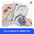 thumbnail image 4 of NIIMBOT N1 Replacement Labeling Ribbon Only for N1 Thermal Transfer Printer, up to 53 ft (Red), 4 of 7