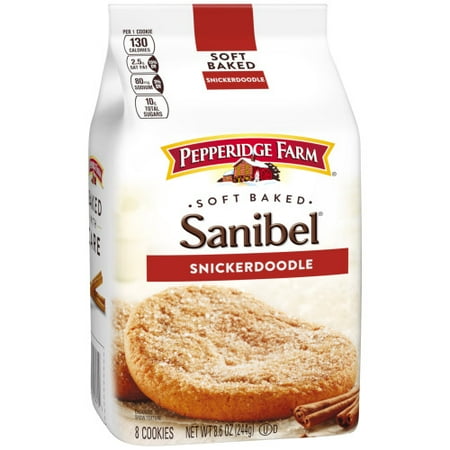 Pepperidge Farm Sanibel Soft Baked Snickerdoodle Cookies, 8.6 oz. Bag