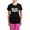 With Pink Pant, variant on CafePress - Hes My Weirdo Couple Pajamas - Women's Short Sleeve Print T-Shirt and Pants Dark Cotton Pajama Set