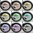 thumbnail image 3 of HURRISE 36 Pcs Protège-Rayons de Roues Jantes de Motocross Housses Tout-Terrain Kit de Protection pour Moto, Peaux de Rayons de Moto, Enveloppes de Rayons de Roues, 3 of 7
