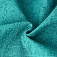 thumbnail image 4 of Phantoscope Textural Faux Linen Series Square Decorative Throw Pillow Cusion for Couch, 12" x 20", Lake Blue, 2 Pack, 4 of 6