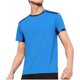 thumbnail image 2 of pstuiky camiseta de hombre, Blusa deportiva informal de color liso con cuello redondo y manga corta elástica para hombre ropa de hombre xxl, 2 of 6