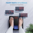 thumbnail image 2 of RENPHO Smart Scale for Body Weight, FSA&HSA Eligible, Digital Bathroom Scale BMI Weighing Bluetooth Body Fat Scale, Body Composition Monitor Health Analyzer with Smartphone App, 400 lb, 2 of 8