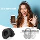 thumbnail image 2 of 1 par de almohadillas de esponja de espuma de 60 mm para auriculares MDR-PQ3 ATH-ES55 K550, 2 of 7