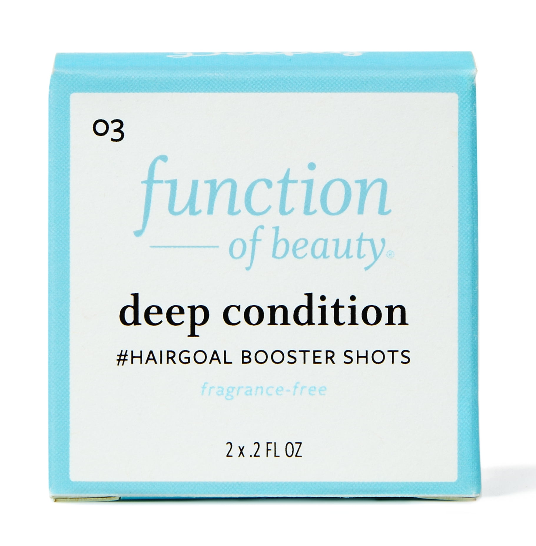 Function of Beauty Coily Hair Shampoo & Conditioner Set with Curl Definition and Deep Condition Boosters, 11 fl oz, 2 Pack