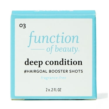 Function of Beauty Deep Condition #HairGoal Booster with Apple Extract, 0.2 fl oz, 2 Pack