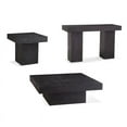 thumbnail image 5 of Maklaine Modern / Contemporary Wood Cocktail Table in Black Finish, 5 of 7