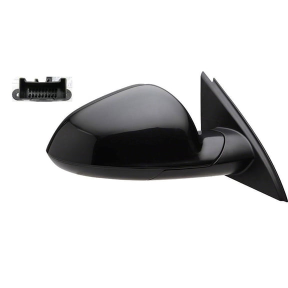 New Aftermarket  Passenger Side Right Heated Non-Signal Power Door Mirror 22817091 fits 2011 Buick Regal